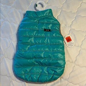 Top Paw Teal Dog Jacket
